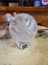 Clear Quartz Sphere SKU 24886