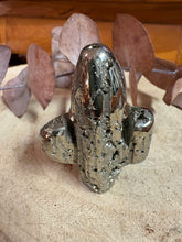 Pyrite Cactus Carving SKU 26359