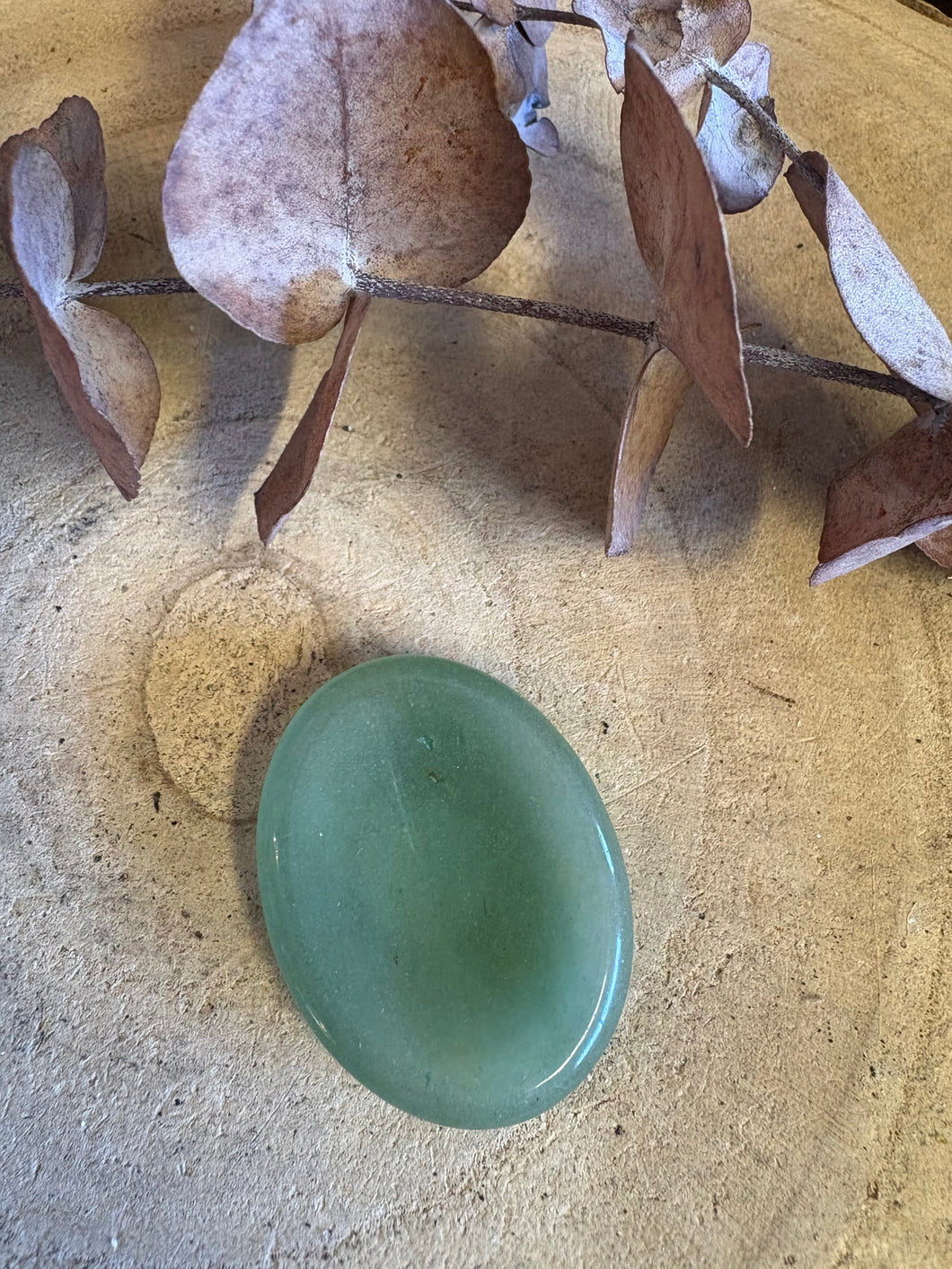 Green Aventurine Worry Stone SKU 25777