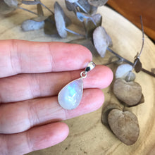 Sterling Silver Rainbow Moonstone Pendant SKU 23213