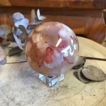 Flower Agate Sphere SKU 23361