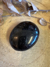 Black Tourmaline Palm Stone SKU 25270