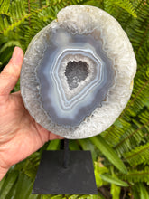 Druzy Agate Geode on Stand SKU 25376