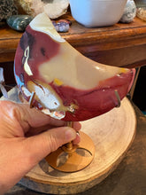 Mookaite Moon in Stand SKU 26663