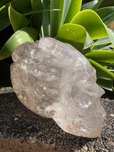 Smoky Quartz Point Skull Carving SKU 26597