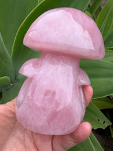 Rose Quartz Mushroom Carving SKU 26926