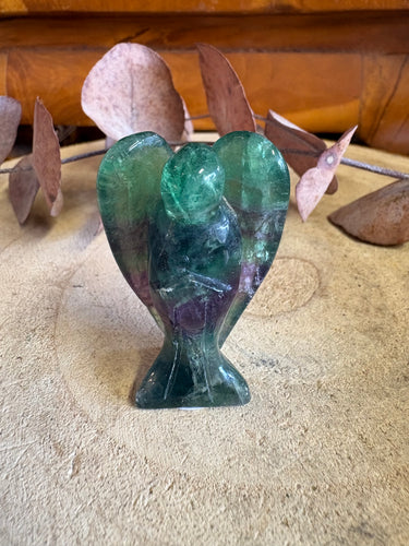 Rainbow Fluorite Angel SKU 26089