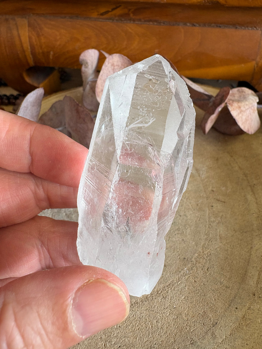 Lemurian Quartz Point SKU 25603