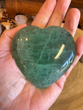 Green Fluorite Heart SKU 24545