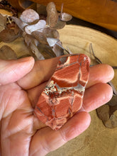 Red Silver Leaf Jasper Slab SKU 23984E