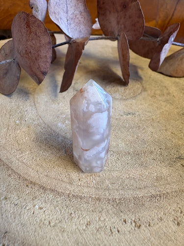 Flower Agate Mini Point SKU 26220E
