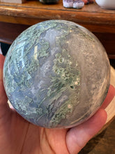 Moss Agate Large Sphere SKU 26590