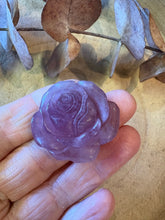 Rose Quartz Rose Carving SKU 26731A
