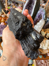 Black Tourmaline Natural Chunk SKU 25727