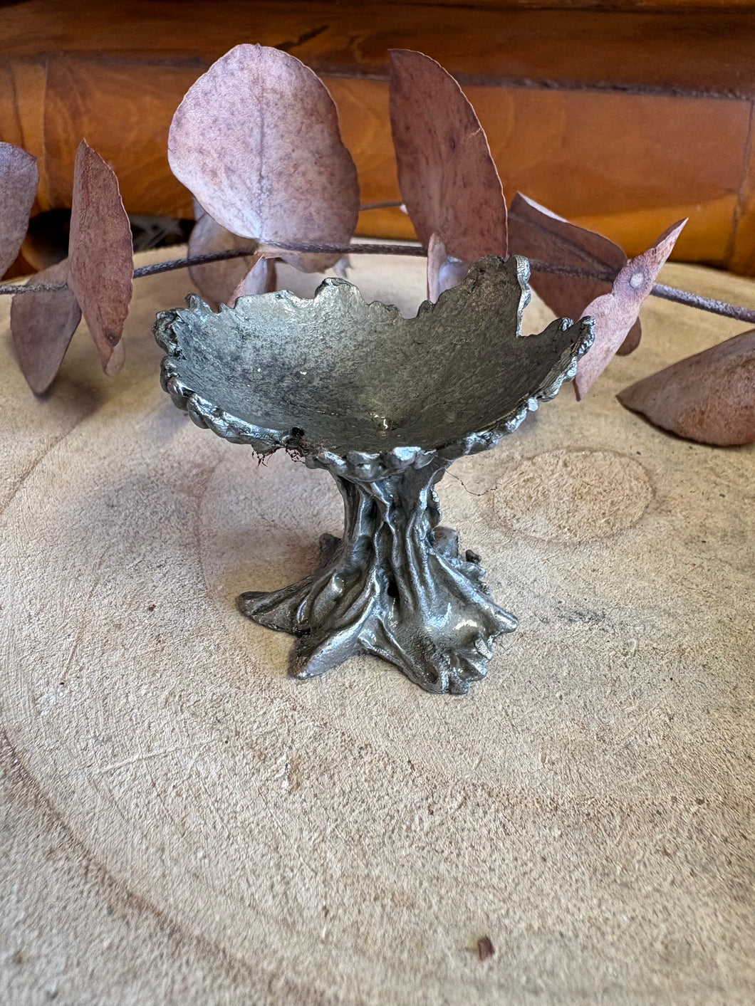 Pewter Tree Sphere Stand SKU 26308