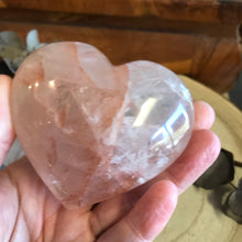 Hematoid Quartz Heart SKU 22488