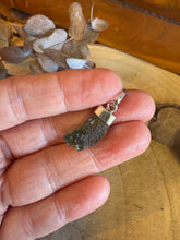 Sterling Silver Moldavite Pendant SKU 24248