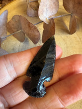 Black Obsidian Arrowhead Carving SKU 25650A