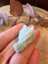 Caribbean Calcite Dragon Head Carving SKU CCD
