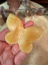 Orange Calcite Butterfly Carving SKU 26833A