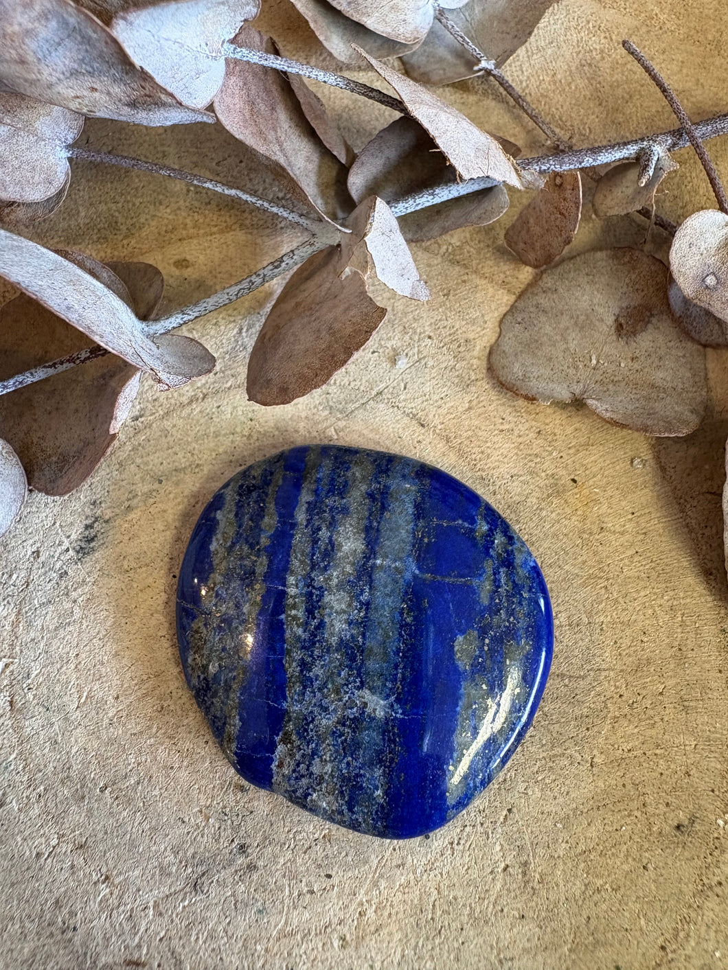 Lapis Lazuli Smooth Stone SKU 24465B