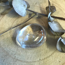 Clear Quartz Palm Stone SKU 22360