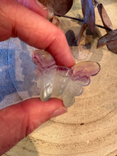 Rainbow Fluorite Butterfly Carving SKU 26648