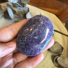 Lepidolite Palm Stone SKU 23022