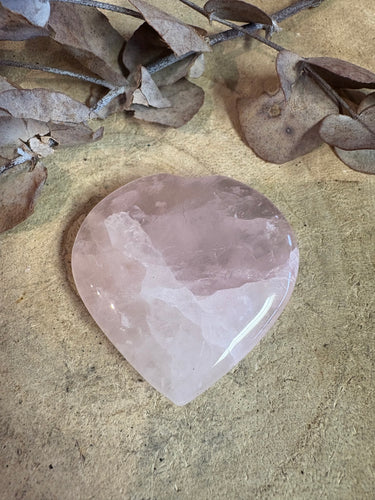 Rose Quartz Heart SKU 25140