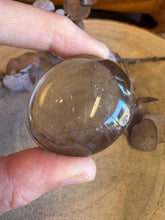 Smoky Quartz Palm Stone SKU 25273