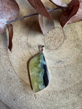 Entia Sterling Silver Prehnite Pendant SKU 26040