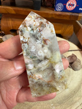 Flower Agate Obelisk SKU 24771