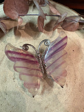 Rainbow Fluorite Butterfly SKU 26825