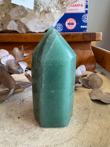 Green Aventurine Point SKU 24376