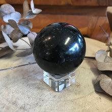 Black Tourmaline Sphere SKU 23317