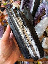 Black Tourmaline Natural Chunk SKU BT200