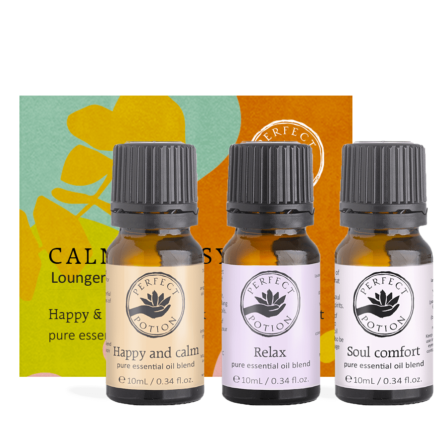 Perfect Potion Calm & Cosy Essential Oil Blend Trio