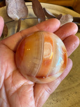 Carnelian Palm Stone SKU 25863