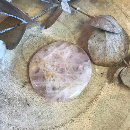 Rose Quartz Smooth Stone SKU 23053RQ1