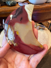 Mookaite Moon in Stand SKU 26663