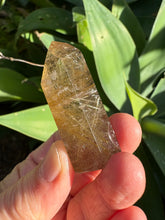 Gold Rutilated Quartz Point SKU 26382
