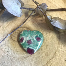 Ruby Fuchsite Heart SKU 19274B