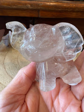 Hematoid Quartz Elephant Carving SKU 27051