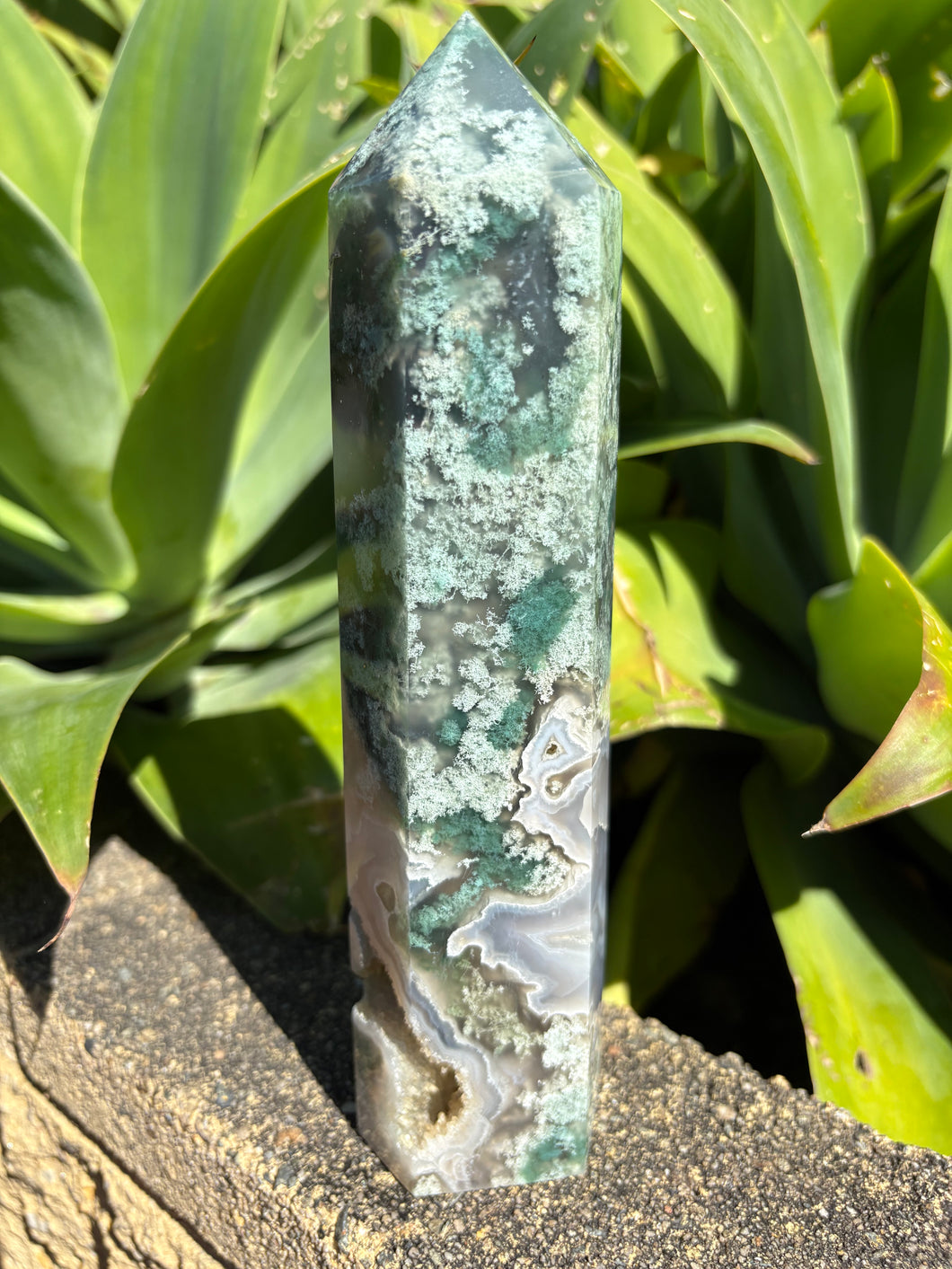Moss Agate Point SKU 26837
