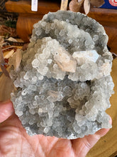 Chalcedony & Stilbite Standing Cluster SKU 25771