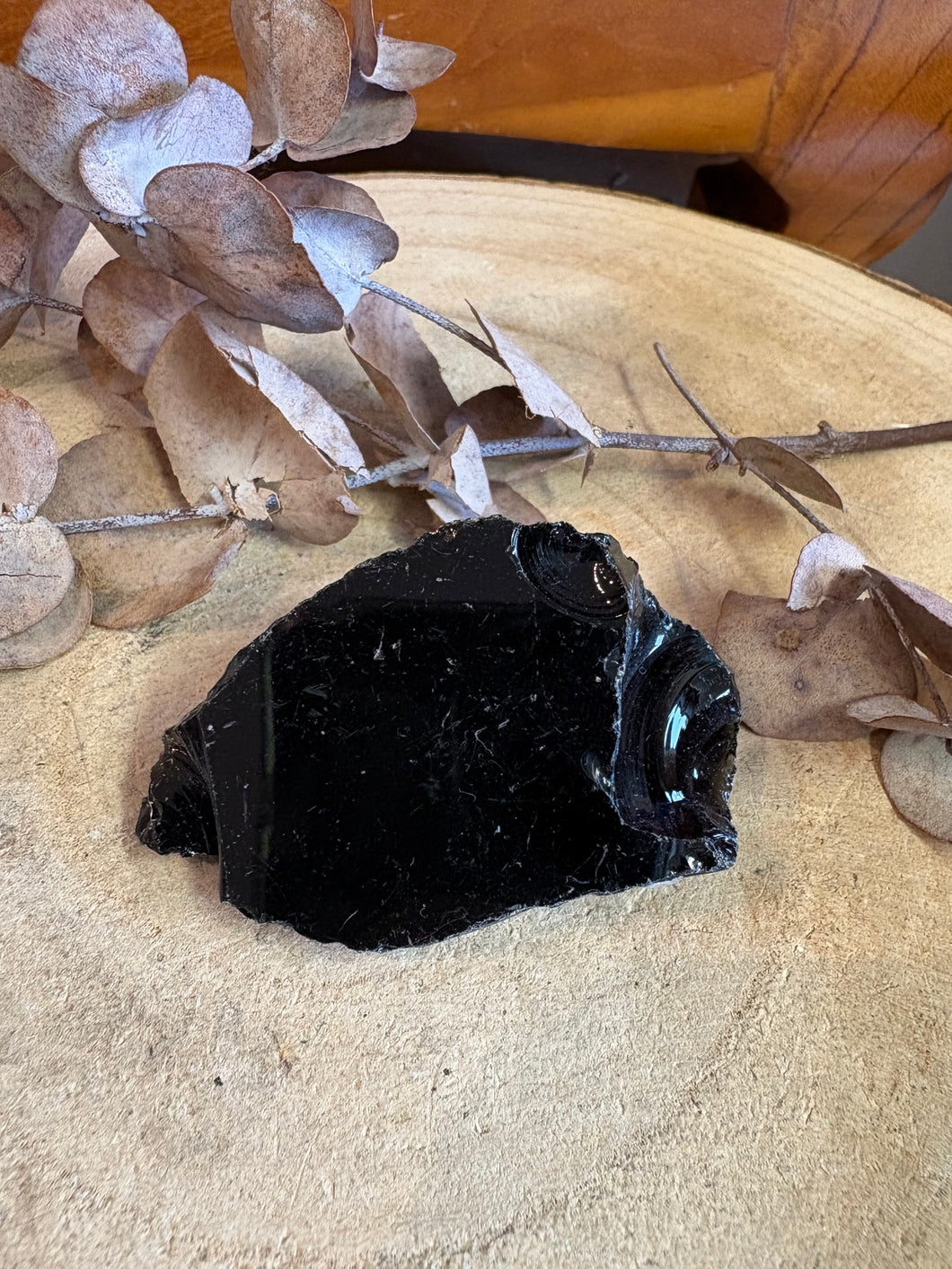 Black Obsidian Chunk SKU 24729