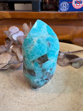 Amazonite & Mica Flame SKU 24950