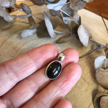 Sterling Silver Shungite Pendant SKU 23219