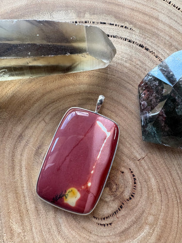 Entia Sterling Silver Mookaite Pendant SKU 26433