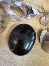 Black Tourmaline Palm Stone SKU 25266